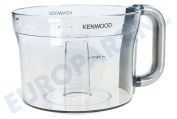 Kenwood KW710330 Keukenmachine Mengkom Transparant, inh. 1,5 ltr geschikt voor o.a. FP905, FP920, FP950