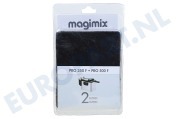 Magimix  3200975 17027 Friteuse Filters, set van 2 stuks geschikt voor o.a. 350F, 500F, 11606, 11596